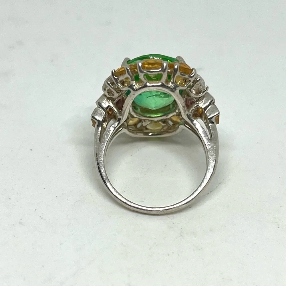 925 Cocktail Ring, size 6.25